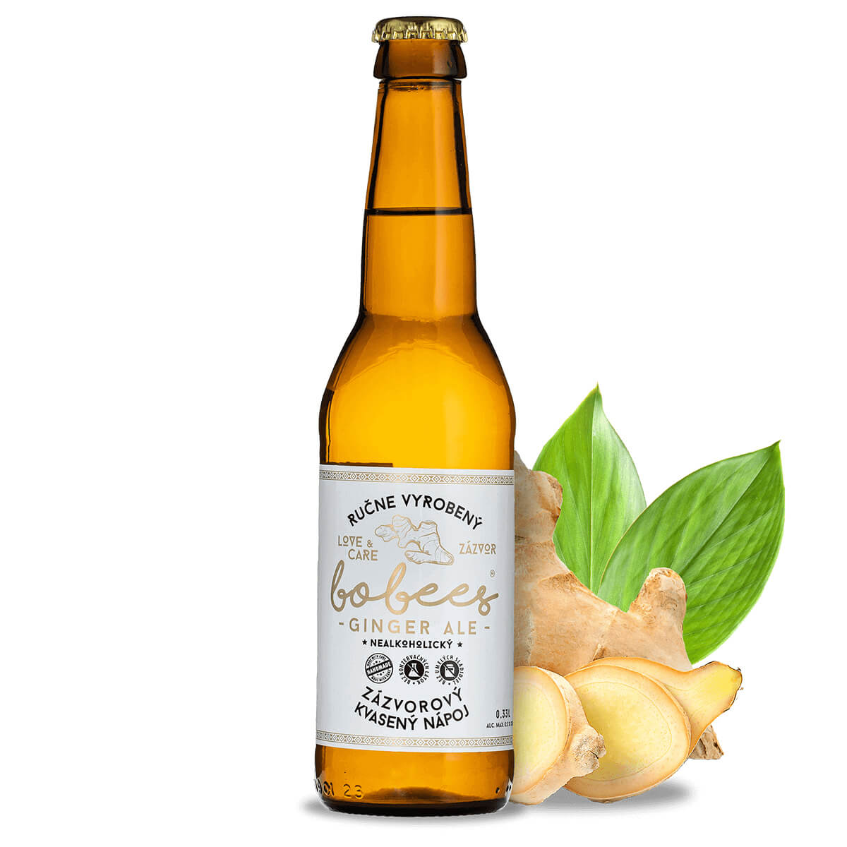 BOBEES GINGER ALE Zázvor